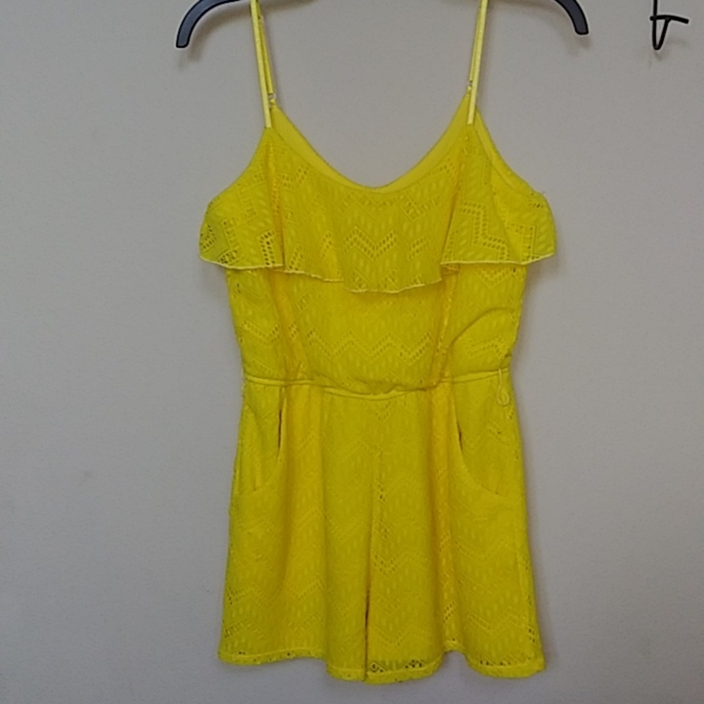 Speechless Yellow Romper